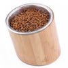 Elevated Bamboo Dog Bowl - FURRPLAY