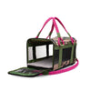 Out-of-Office Dog Carrier Black/Magenta