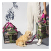 Out-of-Office Dog Carrier Black/Magenta