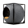 Meyou Paris Cat Bed Dark Grey Cube - FURRPLAY