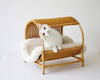 Wicker Cradle Bed