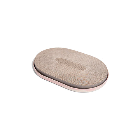 Zee Cat Scratcher | Light Pink