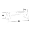 MiaCara Desco Dog Feeder | Walnut and Natural Ash - FURRPLAY